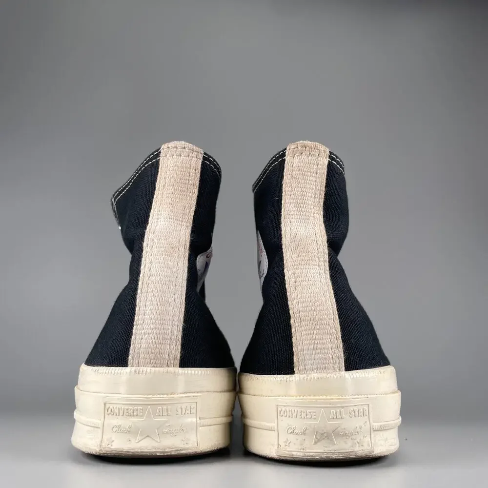 Mens 8 Womens 10 Comme des Garcons Play x Converse Chuck Taylor 70 High Sneakers - Picture 3 of 8